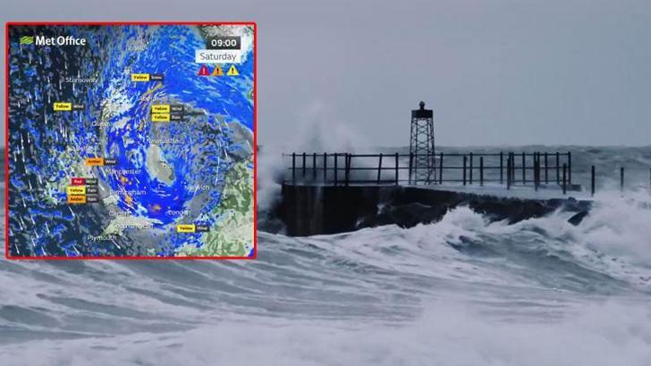 İngiltere’de ‘Darragh fırtınası’ uyarısı