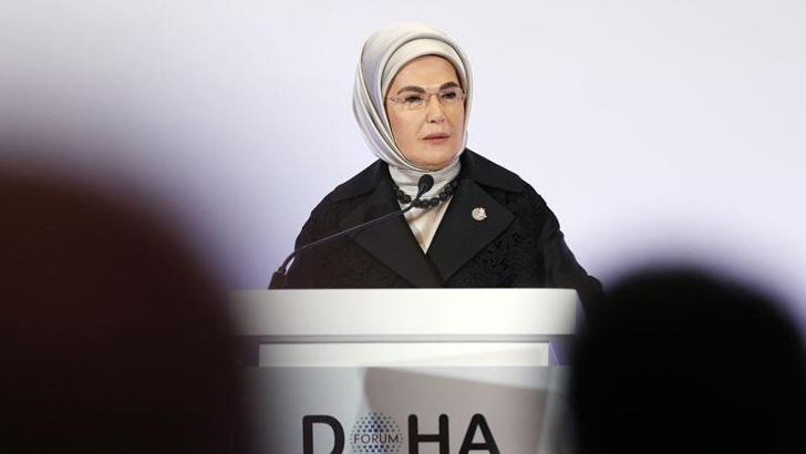 Emine Erdoğan, Doha Forum 2024 programında konuştu