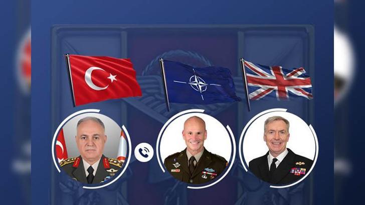 Orgeneral Gürak, Orgeneral Cavoli ve Oramiral Radakin ile görüştü