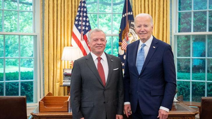 Biden, Ürdün Kralı Abdullah ile Suriye’yi görüştü