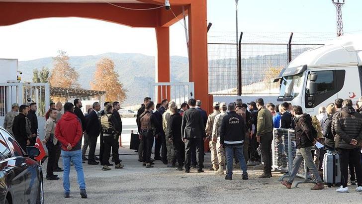 Yayladağı Hudut Kapısı'ndan da geçişler başladı