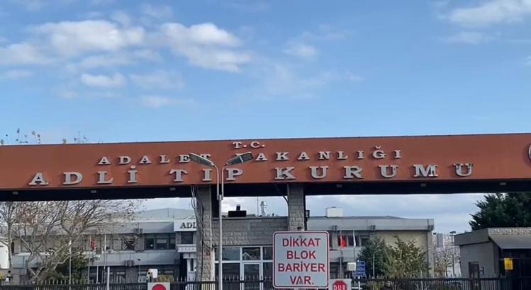 İstanbul- Sarıyer'de AVM'de öldürülen Aras Yılmaz'ın cenazesi Adli Tıp Kurumu'ndan alındı