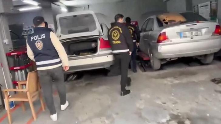 İstanbul merkezli 5 ilde oto hırsızlığı operasyonu: 18 gözaltı