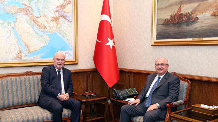 Bakan Güler, AGİT Genel Sekreteri Sinirlioğlu'nu kabul etti