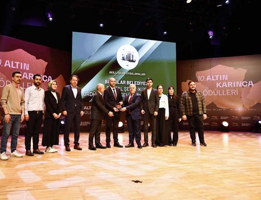 Bağcılar Belediyesi’ne Altın Karınca’dan iki ödül