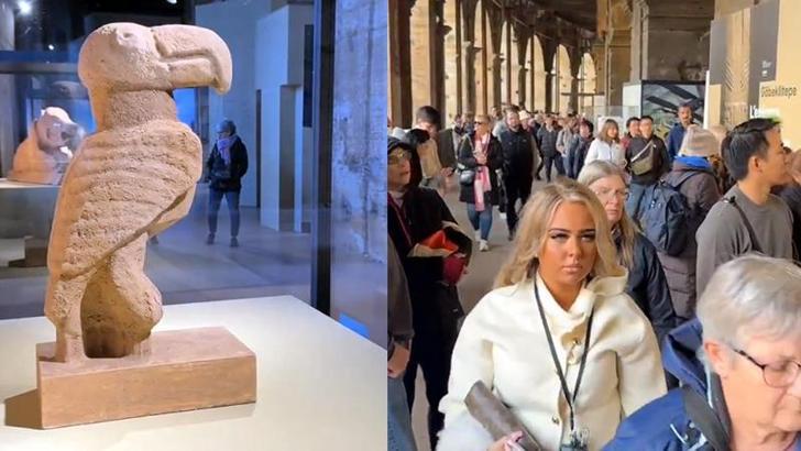 Antik Roma'nın simgesi Kolezyum'da 'Göbeklitepe' sergisi