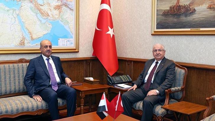Bakan Güler, Irak Savunma Bakanı ile bir araya geldi