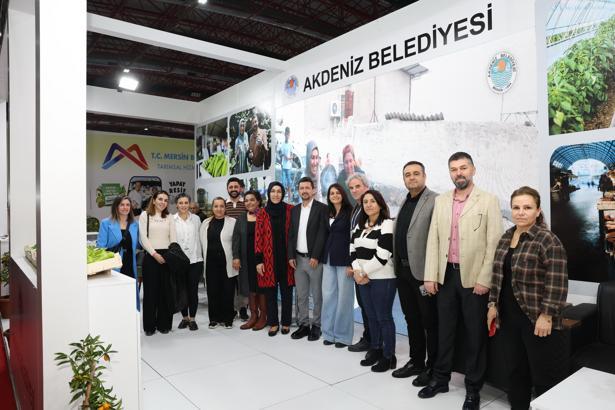Akdeniz Belediyesi 'Mersin Tarım Fuarı'nda stant açtı