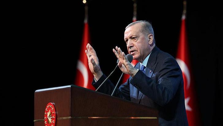 Erdoğan: Millet olarak ufkumuzu 782 bin kilometrekareyle sınırlandıramayız