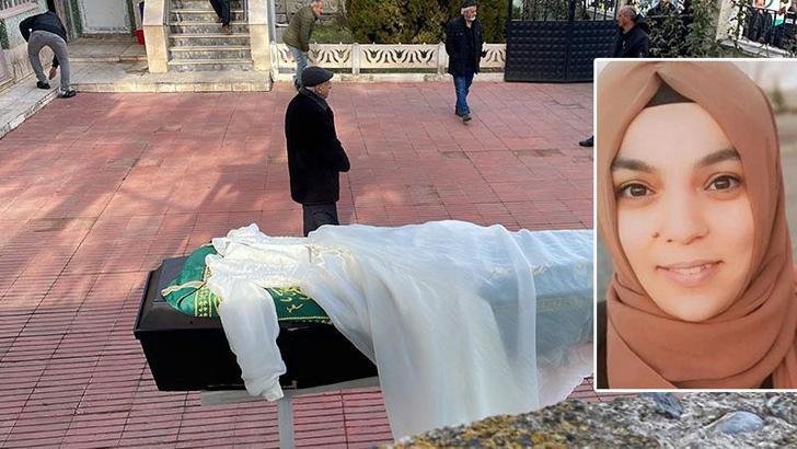 Baygın bulunup, hastanede ölen kadın toprağa verildi; eşi tutuklandı