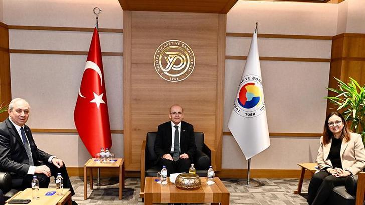 Bakan Şimşek, Yalova'da iş insanları ile bir araya geldi