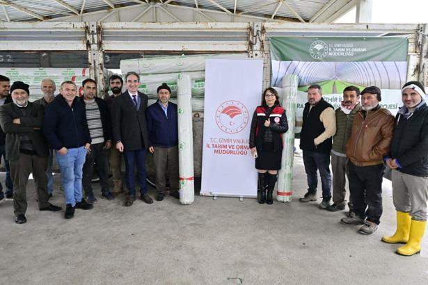 İzmir'de örtü altı üretime destek