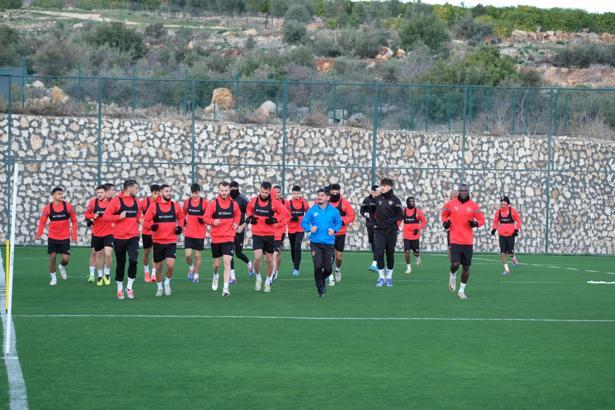 Hatayspor, Fenerbahçe maçı hazırlıklarını sürdürdü