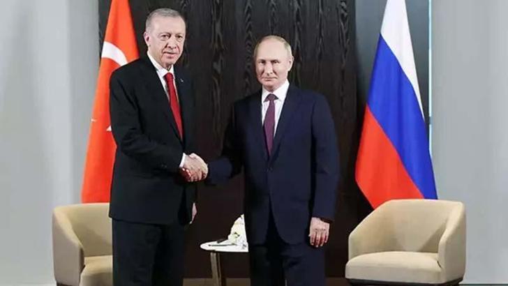 Rusya Devlet Başkanı Putin, Cumhurbaşkanı Erdoğan'ın yeni yılını kutladı