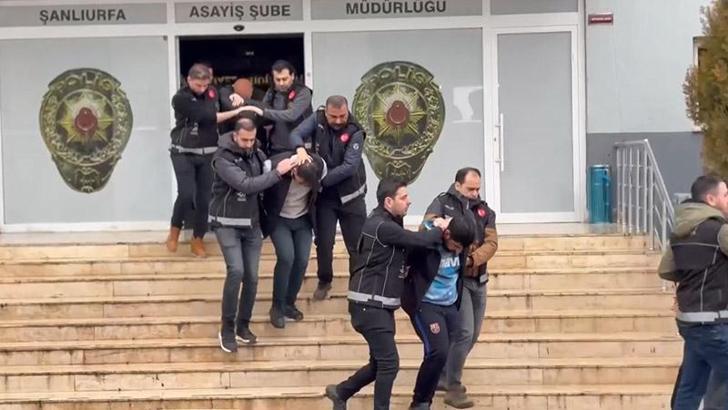 Şanlıurfa’da 15 milyon TL’lik altının gasbedilmesine ilişkin 9 gözaltı