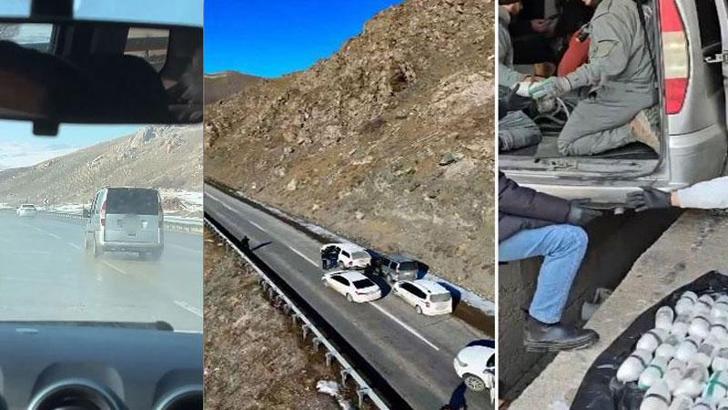 Hakkari'de 'Aura' ile aramada 42 kilo metamfetamin ele geçirildi