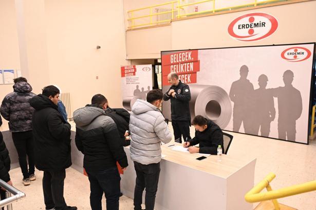 Erdemir, saat ücretli iÅŸe alımlar için baÅŸvuru sürecini baÅŸlattı