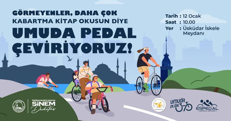 Üsküdar’da ‘Umuda Pedal’ etkinliği düzenlenecek