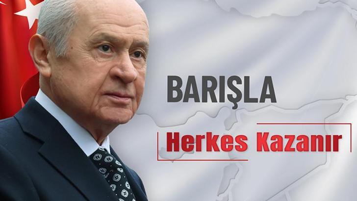 MHP'den 'Barışla herkes kazanır' paylaşımı