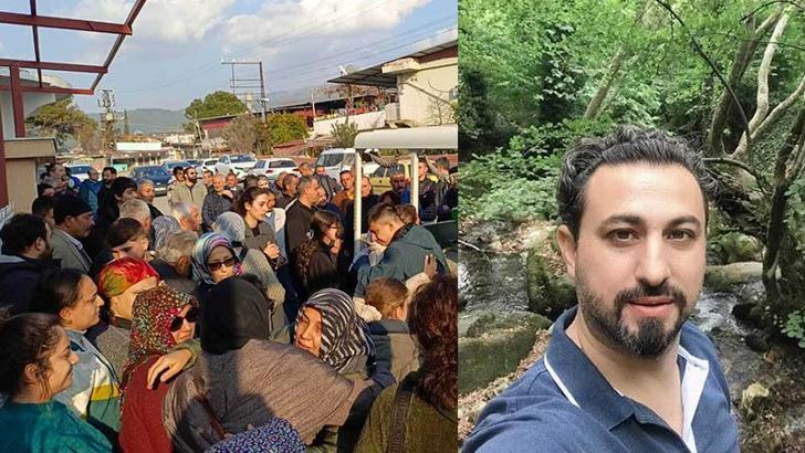 Göle düşen otomobilde ölen enerji firması şefi, toprağa verildi