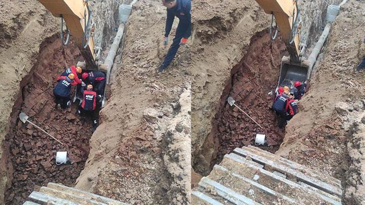 Elazığ’da altyapı kazısında göçük: 1 işçi ölü