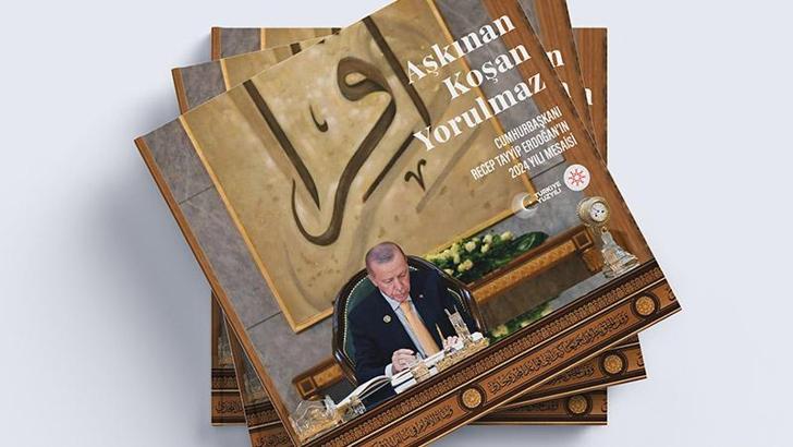 Cumhurbaşkanı Erdoğan'ın 2024 mesaisi kitaplaştırıldı