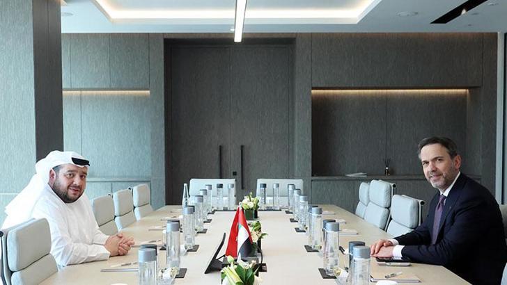Bakan Bayraktar, BAE Yatırım Bakanı Al Suwaidi ile bir araya geldi