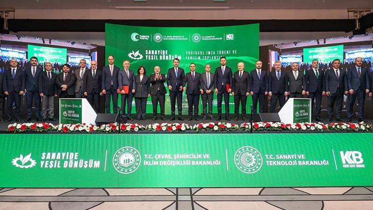 ‘Sanayide Yeşil Dönüşüm’ protokolü imzalandı