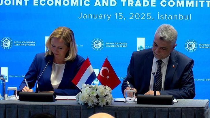 Türkiye ile Hollanda arasında Ekonomi ve Ticaret Ortak Komisyonu Mutabakat Zaptı imzalandı