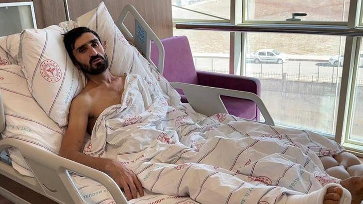 Siirt'te 8'inci kattan düşen inşaat işçisi, 42 gün sonra taburcu oldu