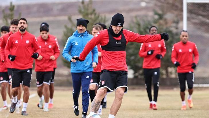 Sivasspor, Trabzonspor maçı hazırlıklarını sürdürdü