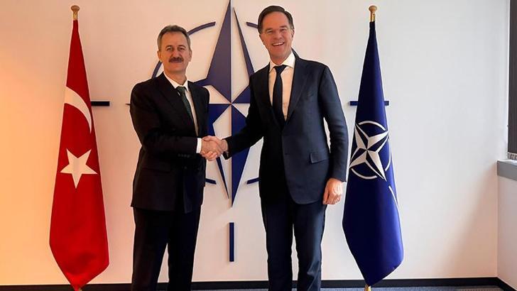 Savunma Sanayii Başkanı Görgün, NATO Genel Sekreteri Rutte ile görüştü