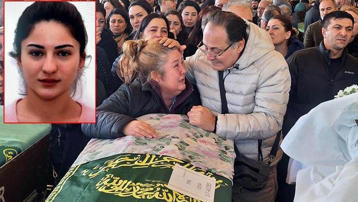 Hareket halindeki otomobilden düşüp ölen İpek, son yolculuğuna uğurlandı