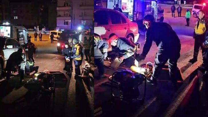 Otomobil, motosiklete çarptı; kurye öldü, alkollü sürücü gözaltında