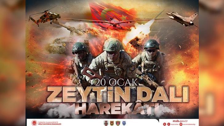 MSB, 'Zeytin Dalı Harekatı' şehitlerini andı