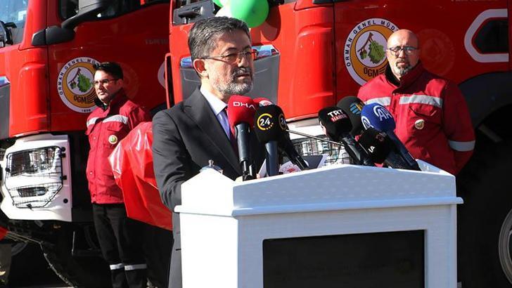 Bakan Yumaklı: Arazöz sayımızı yüzde 36 oranında artırdık