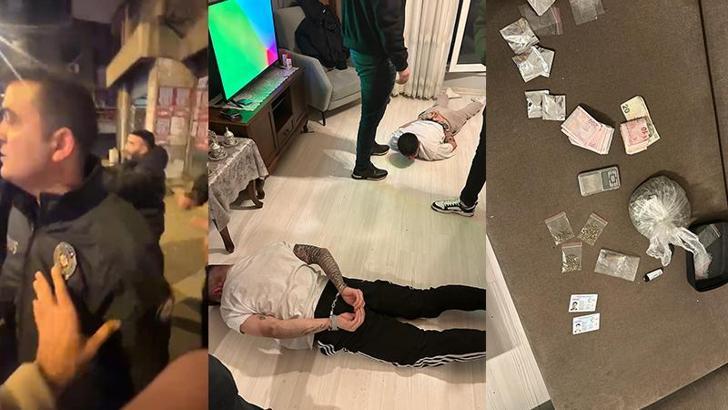 Bahçelievler'de taksiyle uyuşturucu ticareti iddiası: Taksici panik butonuna bastı, 6 şüpheli yakalandı
