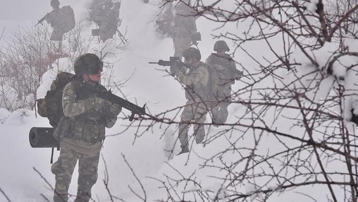 MSB: Irak'ın kuzeyinde 4 terörist etkisiz hale getirildi