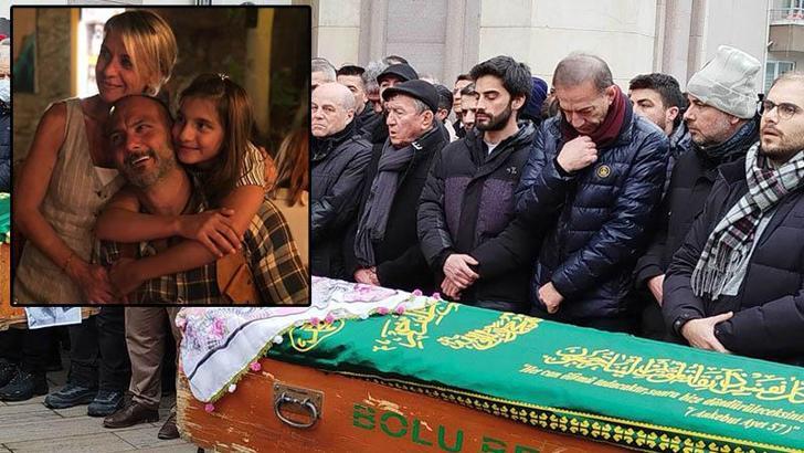 Bolu’daki otel yangınında hayatlarını kaybeden anne ve kızı son yolculuğuna uğurlandı