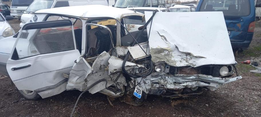 Aksaray’da iki otomobil çarpıştı: 1 ölü, 2 yaralı