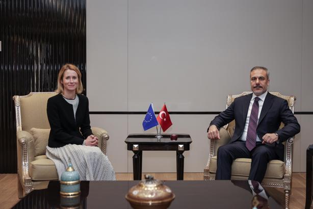 Bakan Fidan, AB Yüksek Temsilcisi Kallas ile görüştü