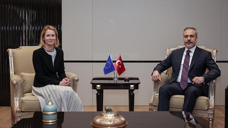 Bakan Fidan, AB Yüksek Temsilcisi Kallas ile görüştü