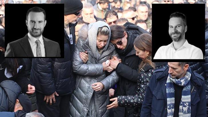 Otel yangınında hayatını kaybeden Tokcan kardeşler ve çocukları, toprağa verildi