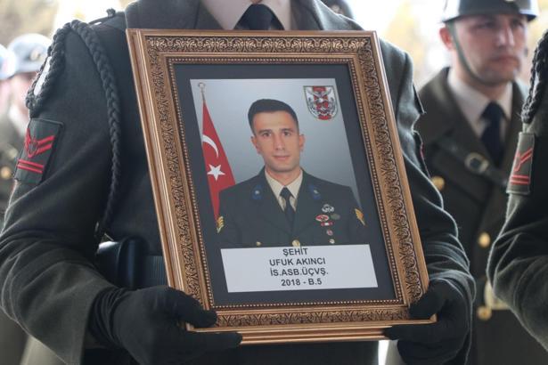 Şehit astsubay, son yolculuğuna uğurlandı