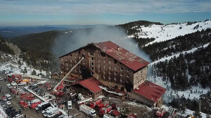 Kartalkaya'da yanan otelin sahibi ve genel müdürü tutuklandı