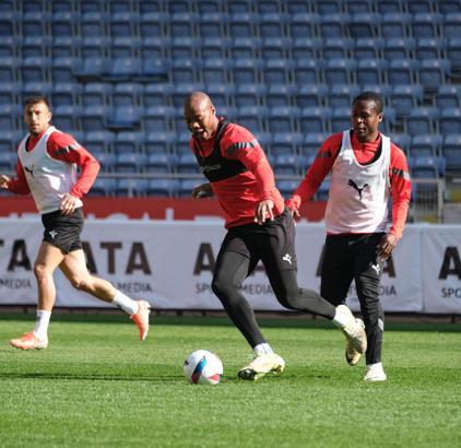 Hatayspor Kasımpaşa maçı hazırlıklarını sürdürdü