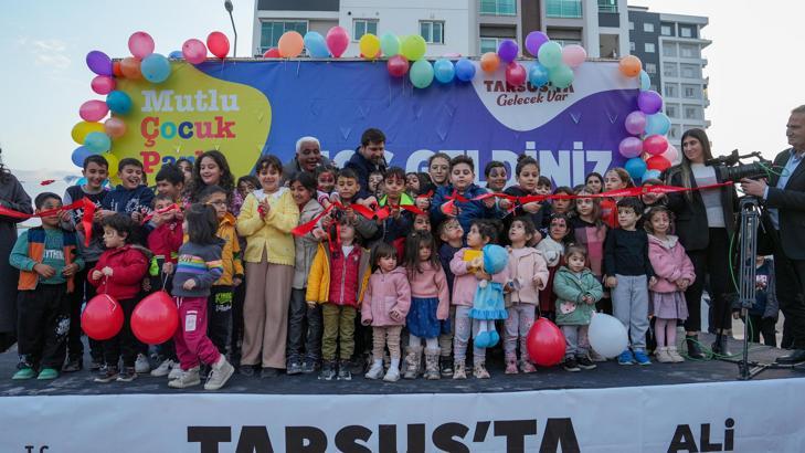 Tarsus’ta 'Mutlu Çocuk Parkı' açıldı
