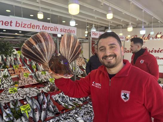 Samsun'da yeni yılda balık fiyatları değişmedi