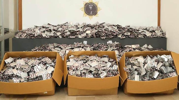 Samsun’da 184 bin sentetik hap ele geçirildi; 4 gözaltı