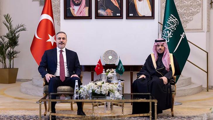 Bakan Fidan, Suudi Arabistan Dışişleri Bakanı Al Suud ile görüştü